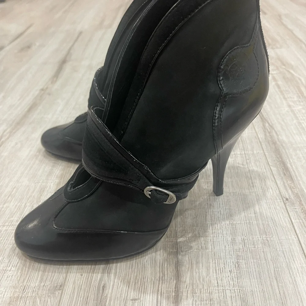 Diesel leather boots-Size 9 (40) - Picture 4 of 14